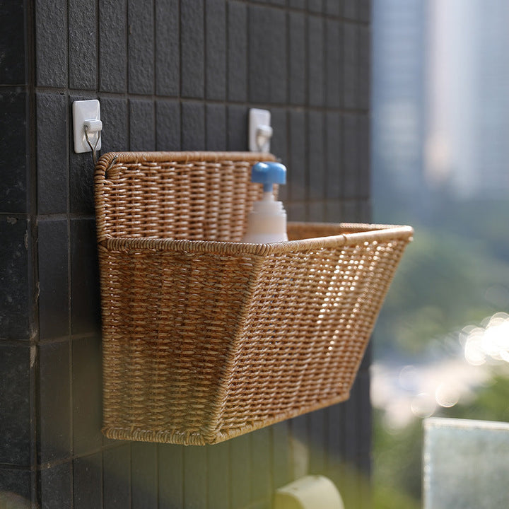 Handwoven Rectangular Storage Basket Kalsten
