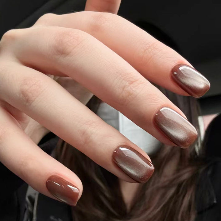 Elegant French Tip Press-On Nail Set Kalsten