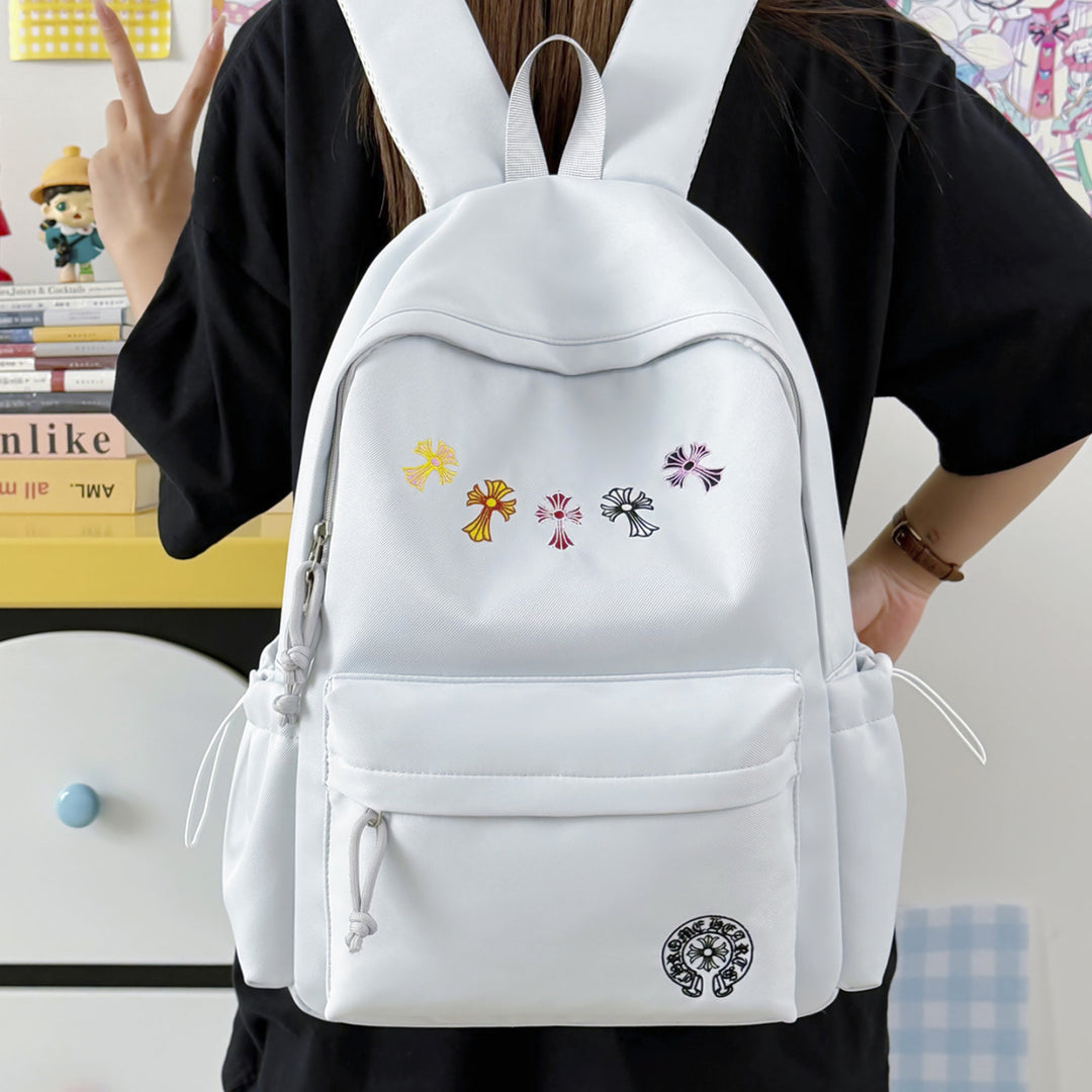 Cute Floral Embroidered Backpack Kalsten
