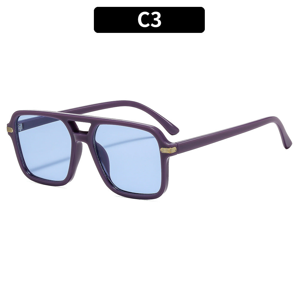 Modern Statement Square Sunglasses