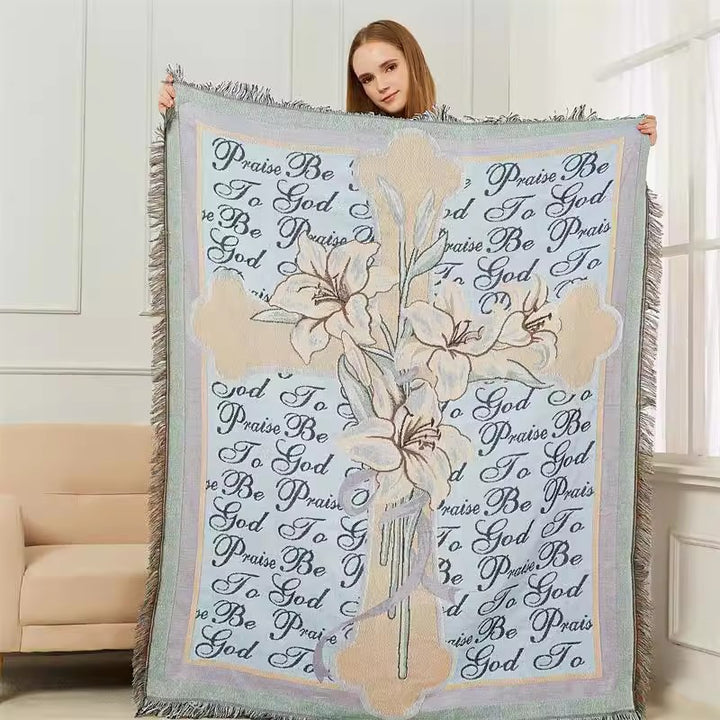 Inspirational Prayer Tapestry