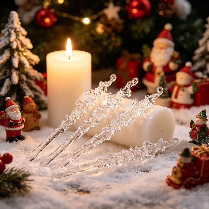 Hanging Icicle Ornament Set
