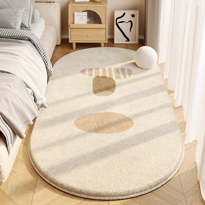Cozy Footprint Shaped Area Rug