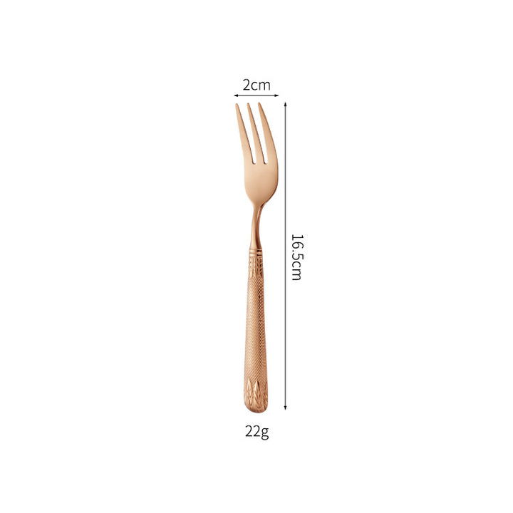 Elegant teaspoon with artistic handle design Kalsten