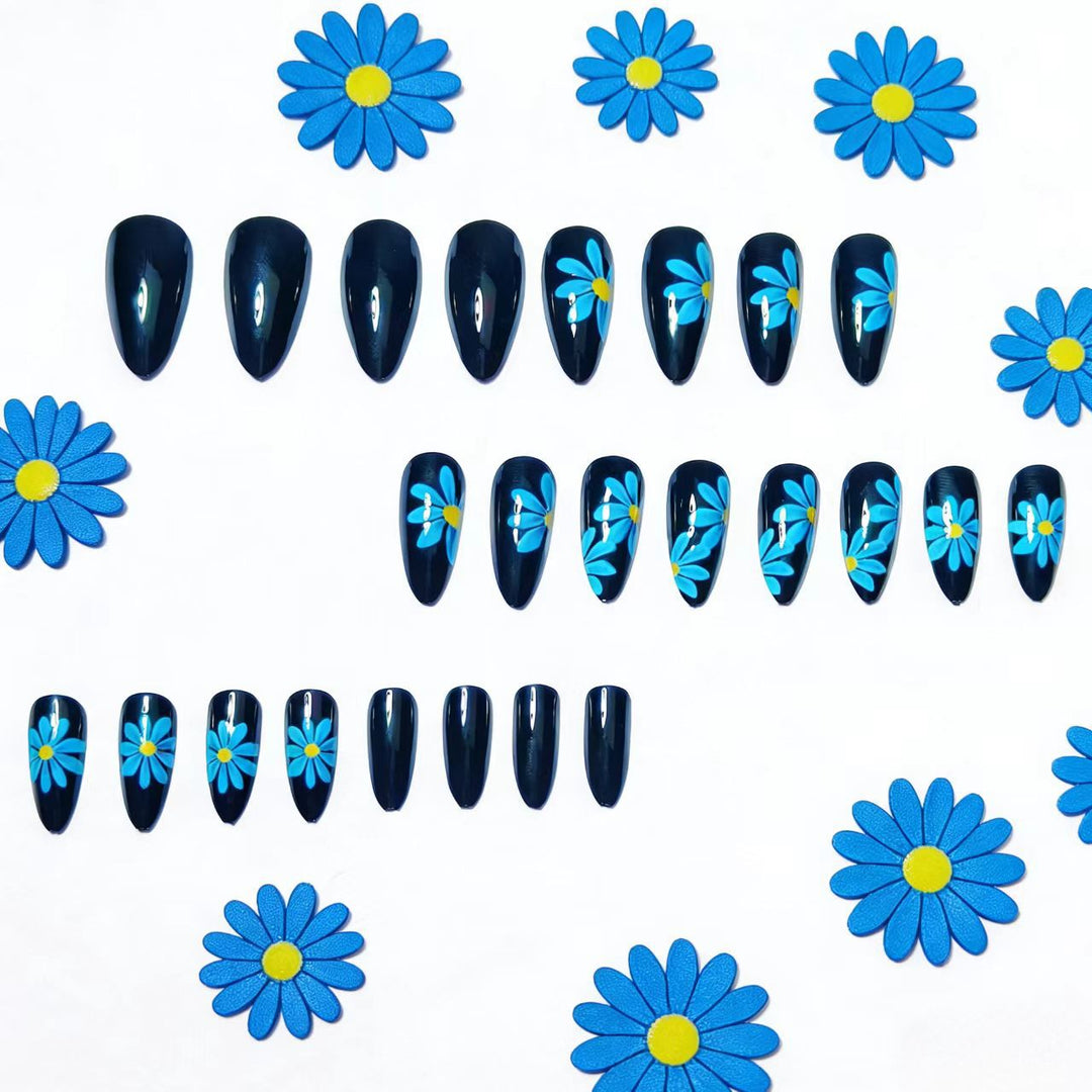 Artistic Floral Design Nail Art Kalsten