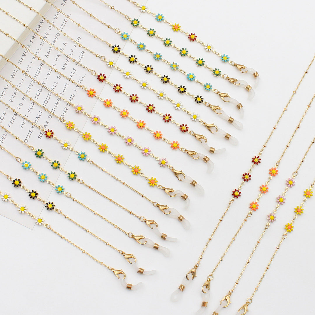 Floral Themed Eyewear Chain Kalsten