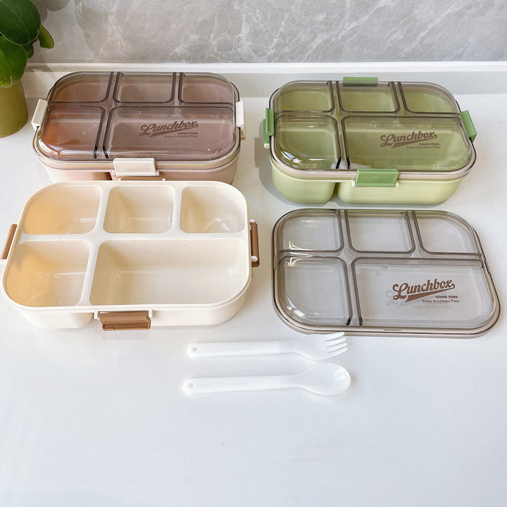 Multi-Compartment Food Storage Bento Container
