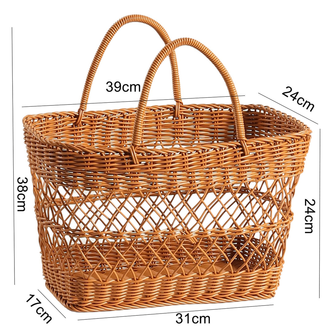 Handcrafted Woven Market Tote Kalsten