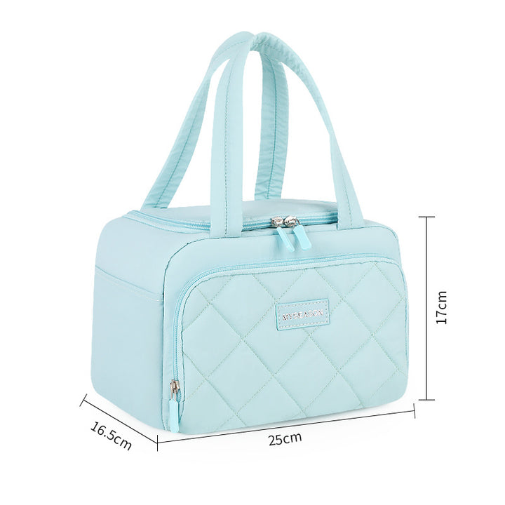 Insulated Quilted Lunch Cooler Bag Kalsten