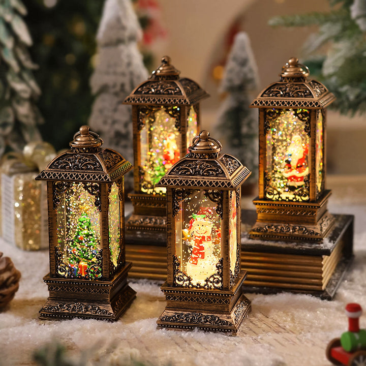 Vintage Christmas Lantern Kalsten