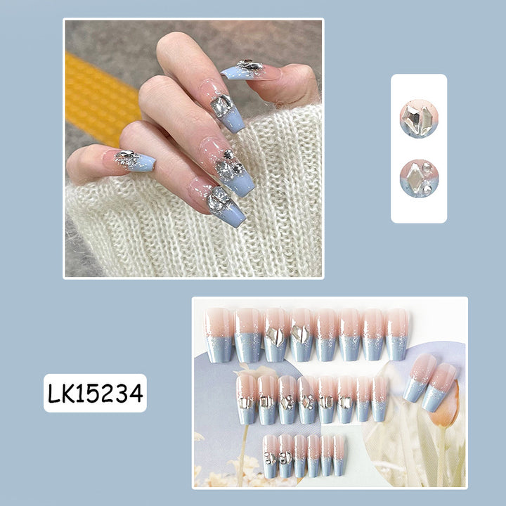 Decorative Press-On Nail Tips Set Kalsten
