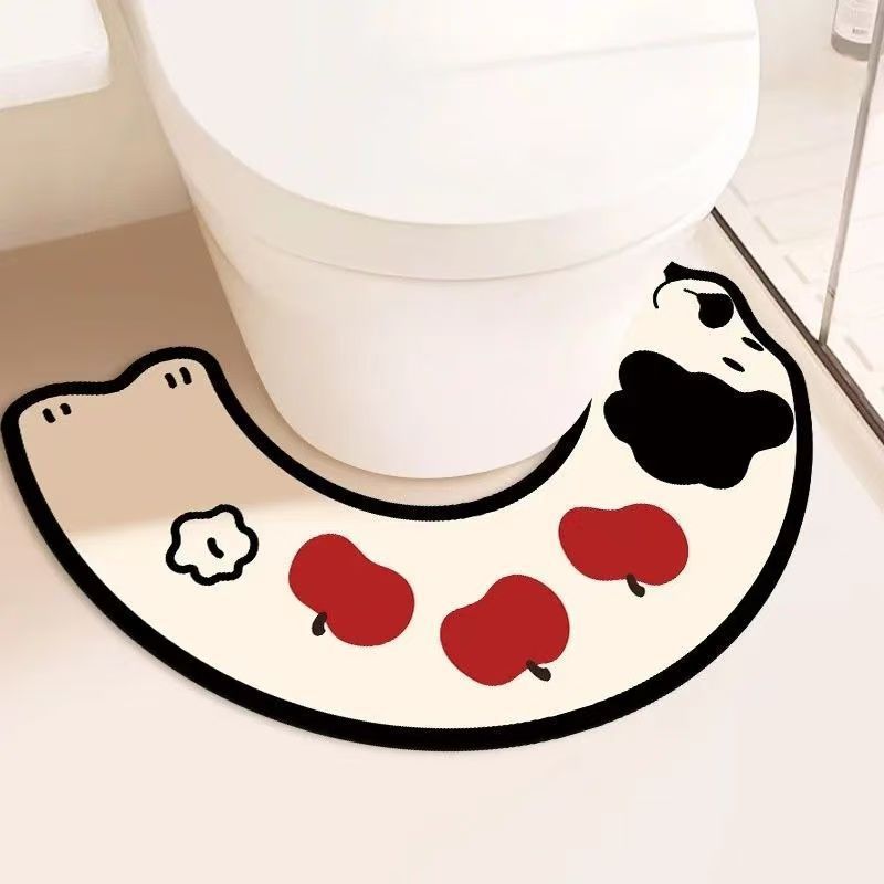 Dog Shaped Bathroom Mat