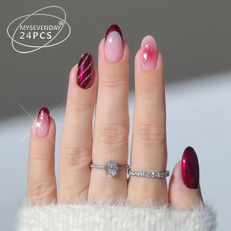 Glamorous Press-On Nail Set Kalsten