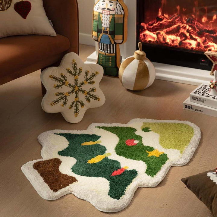 Whimsical Gnome Design Bath Mat