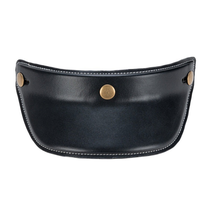 Classic Leather Helmet Visor Kalsten