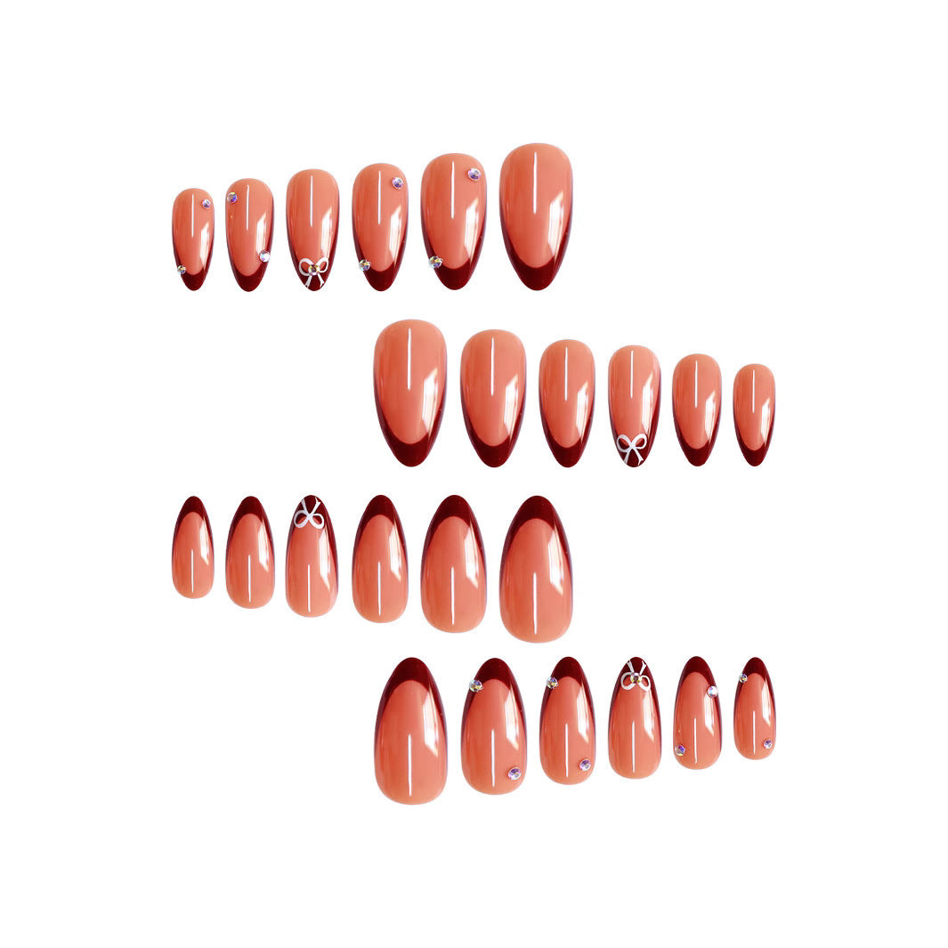 Elegant Press-On Stiletto Nail Art Kalsten