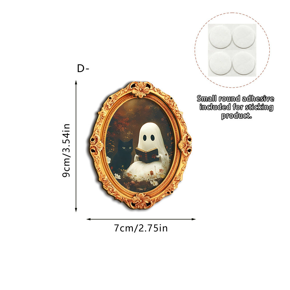 Wall art with creative ghost motif Kalsten