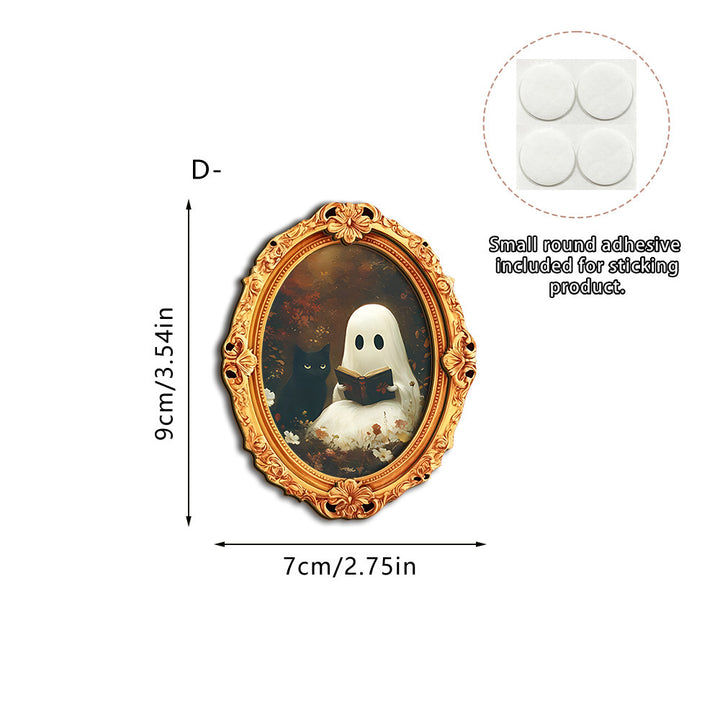 Wall art with creative ghost motif Kalsten