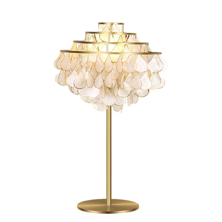 Decorative Capiz Shell Table Lamp