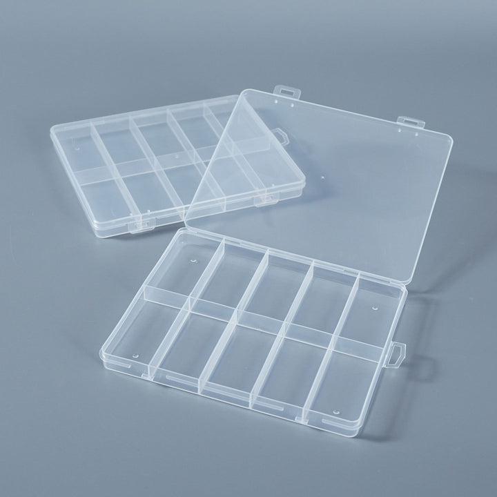 Multi-Divisional Clear Craft Storage Case Kalsten
