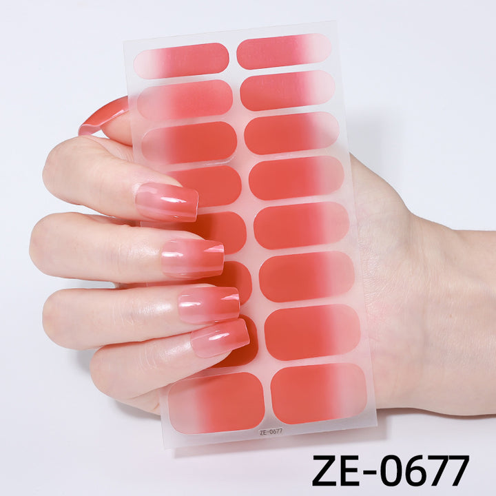 Gradient Gel Nail Wraps
