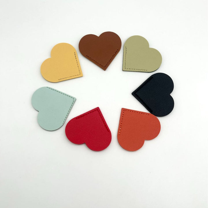 Heart-Shaped Leather Accessory Kalsten