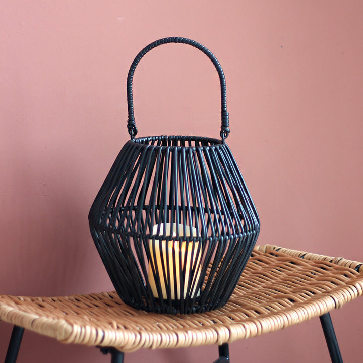 Decorative basket with handle Kalsten