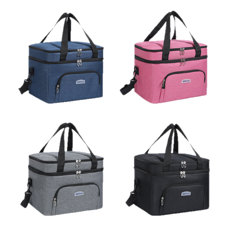 Insulated Multi-Compartment Lunch Carrier Kalsten