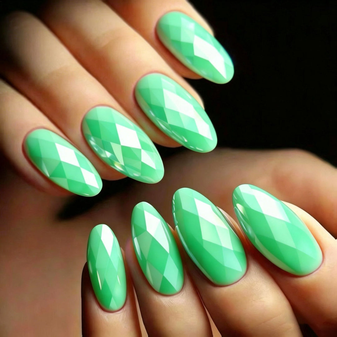 Shiny artificial nails Kalsten