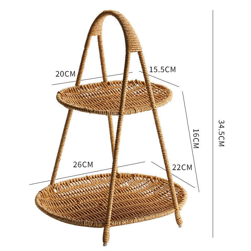 Handcrafted Wicker Storage Basket Kalsten