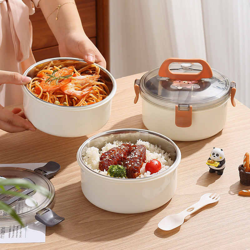 Playful Panda-Themed Food Storage Bowl