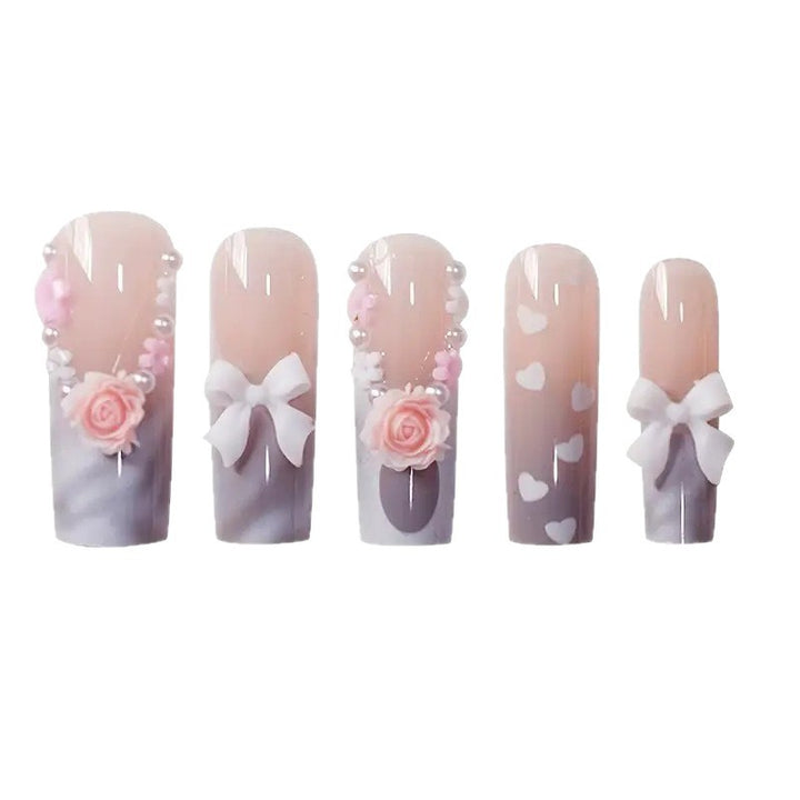 Decorative Heart-Themed Nail Wraps Kalsten