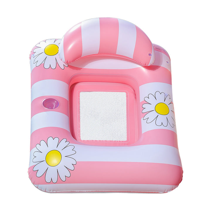 Women Inflatable Lounger with Floral Design Kalsten