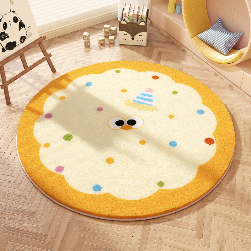 Cartoon Character Playful Area Rug