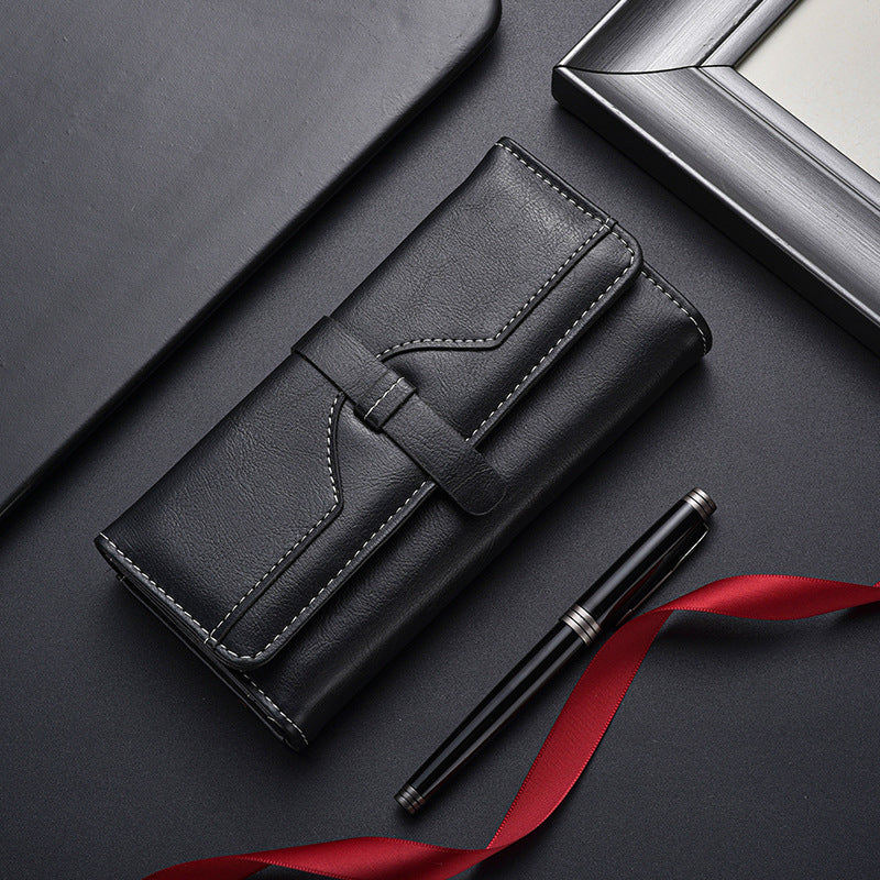 Premium Leather Long Wallet Kalsten