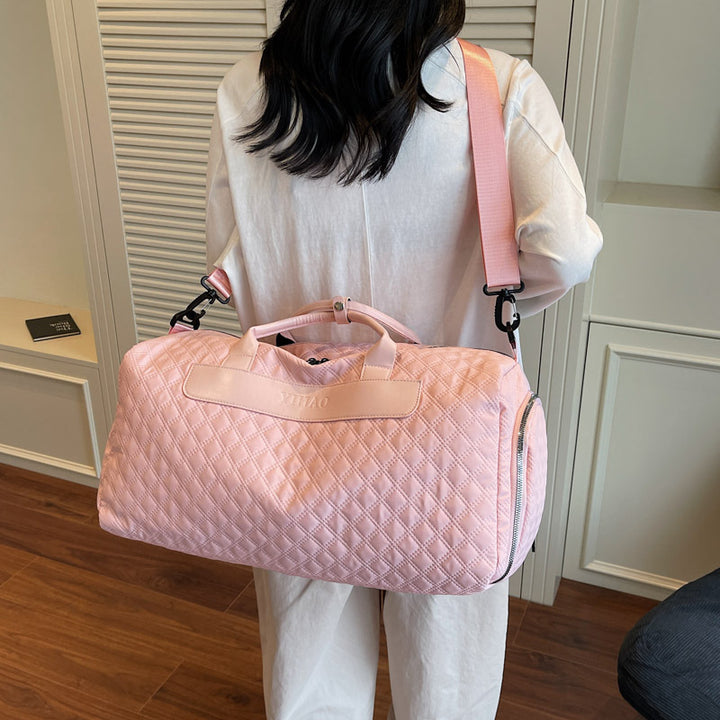 Quilted Weekend Travel Duffel Bag Kalsten
