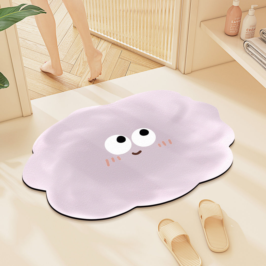 Playful Cloud-Shaped Bath Mat Kalsten