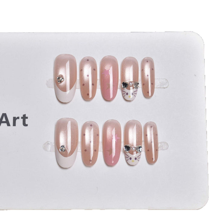 Artistic Press-On Nail Extensions Kalsten