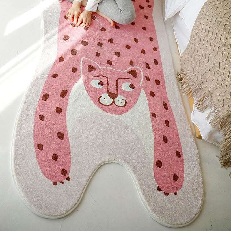 Cute Animal-Themed Bath Mat for Bathroom Floor