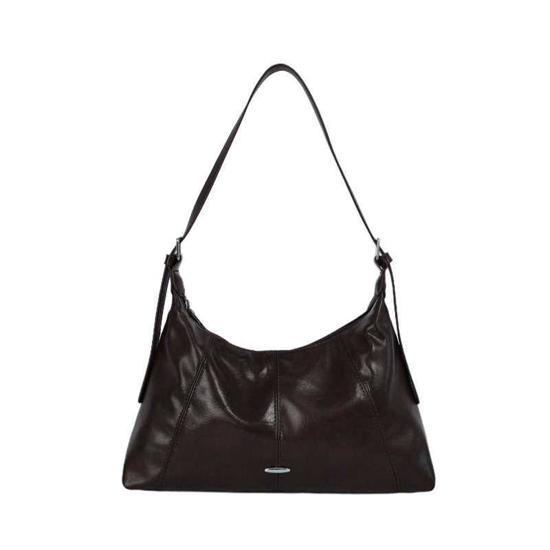 Luxurious Soft Leather Shoulder Bag Kalsten