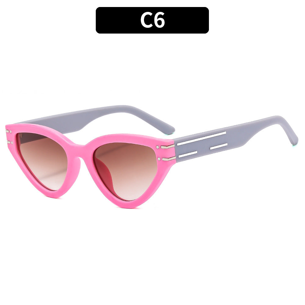 Artistic Cat-Eye Sunglasses