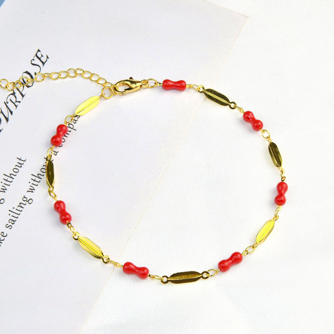 Elegant Gemstone Anklet Kalsten