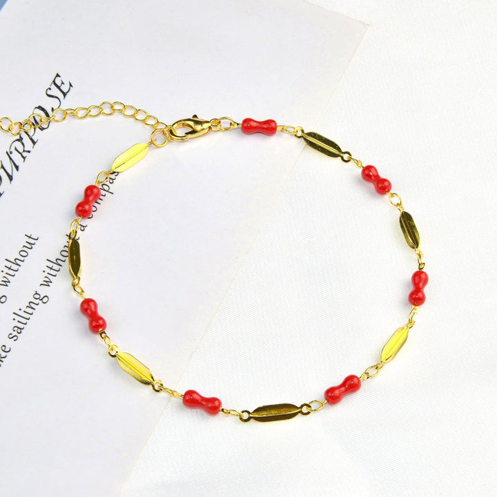 Elegant Gemstone Anklet Kalsten