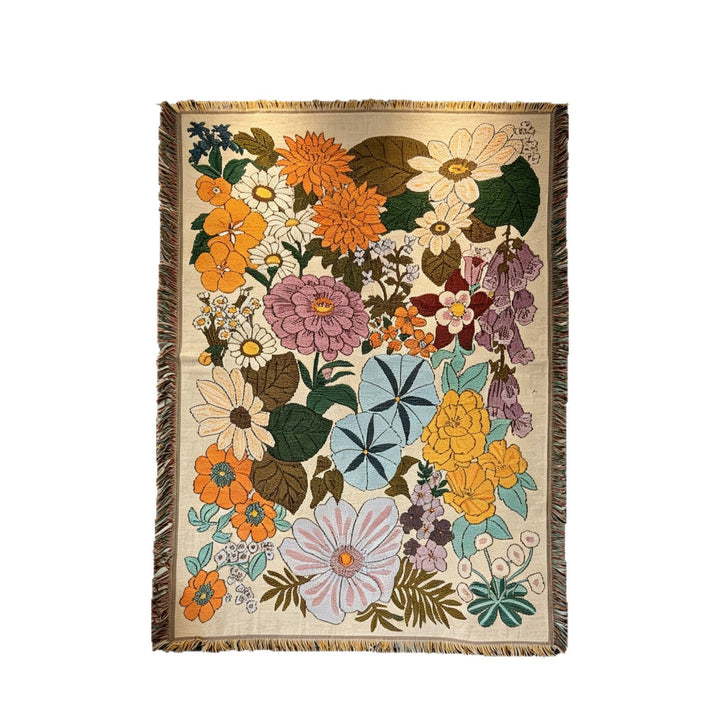 Decorative Animal-Themed Throw Blanket