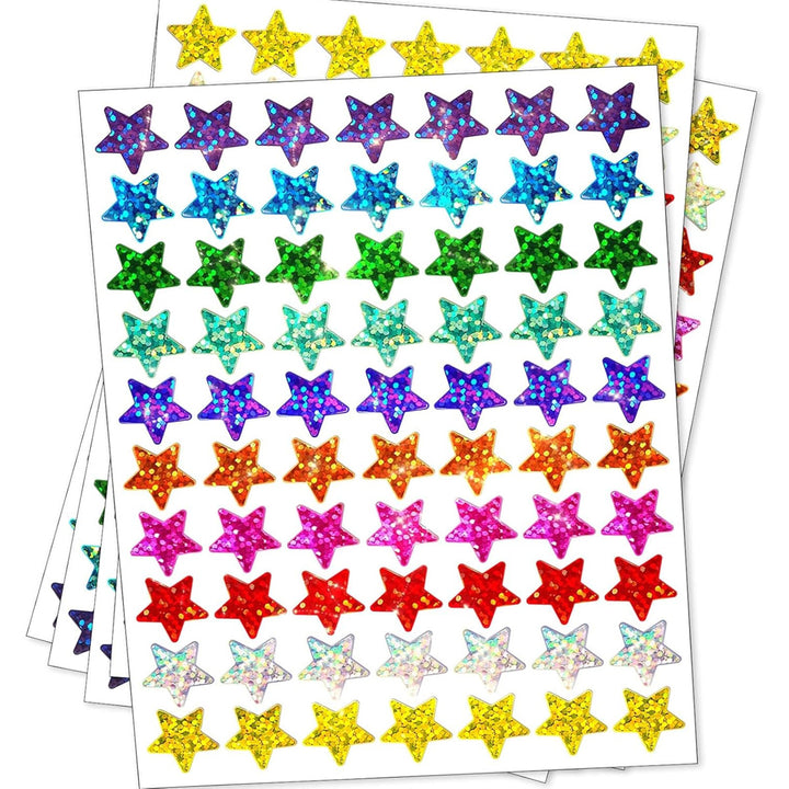 Glittery Star Decorative Stickers Kalsten