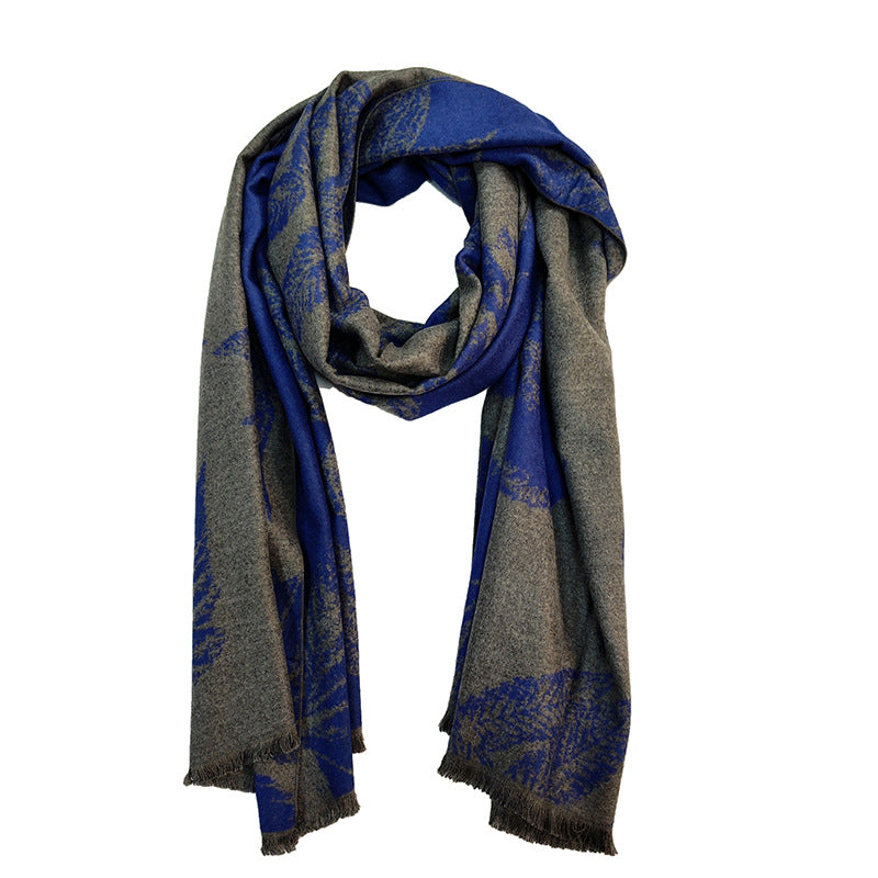Ladies Elegant and Warm Scarf with Geometric Pattern Kalsten