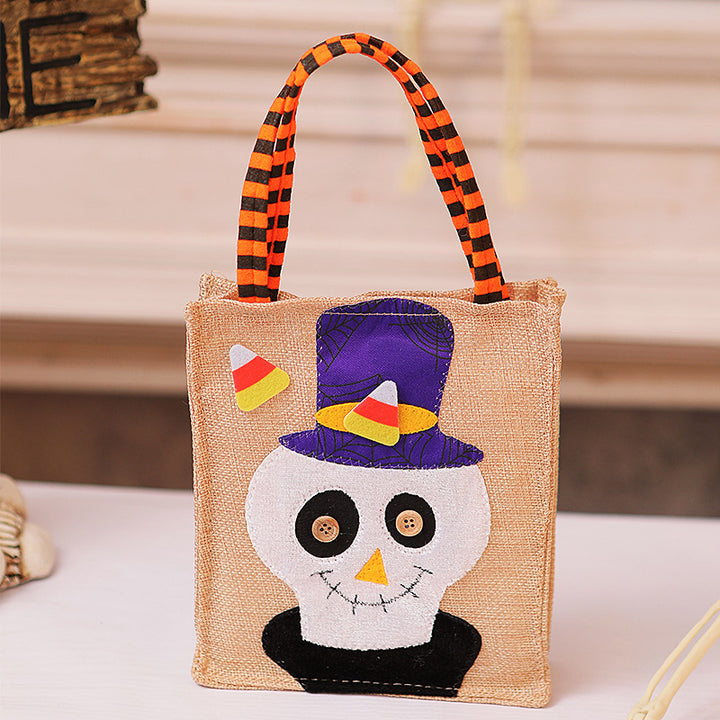 Halloween Shopping Bag with Cat Motif Kalsten