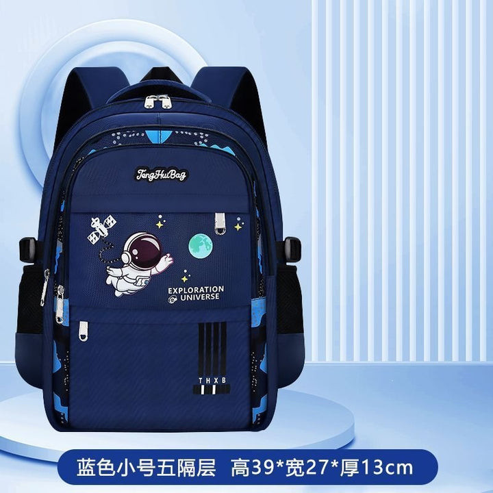 Backpack with Creative Astronaut Motif and Versatile Compartment Equipment Kalsten