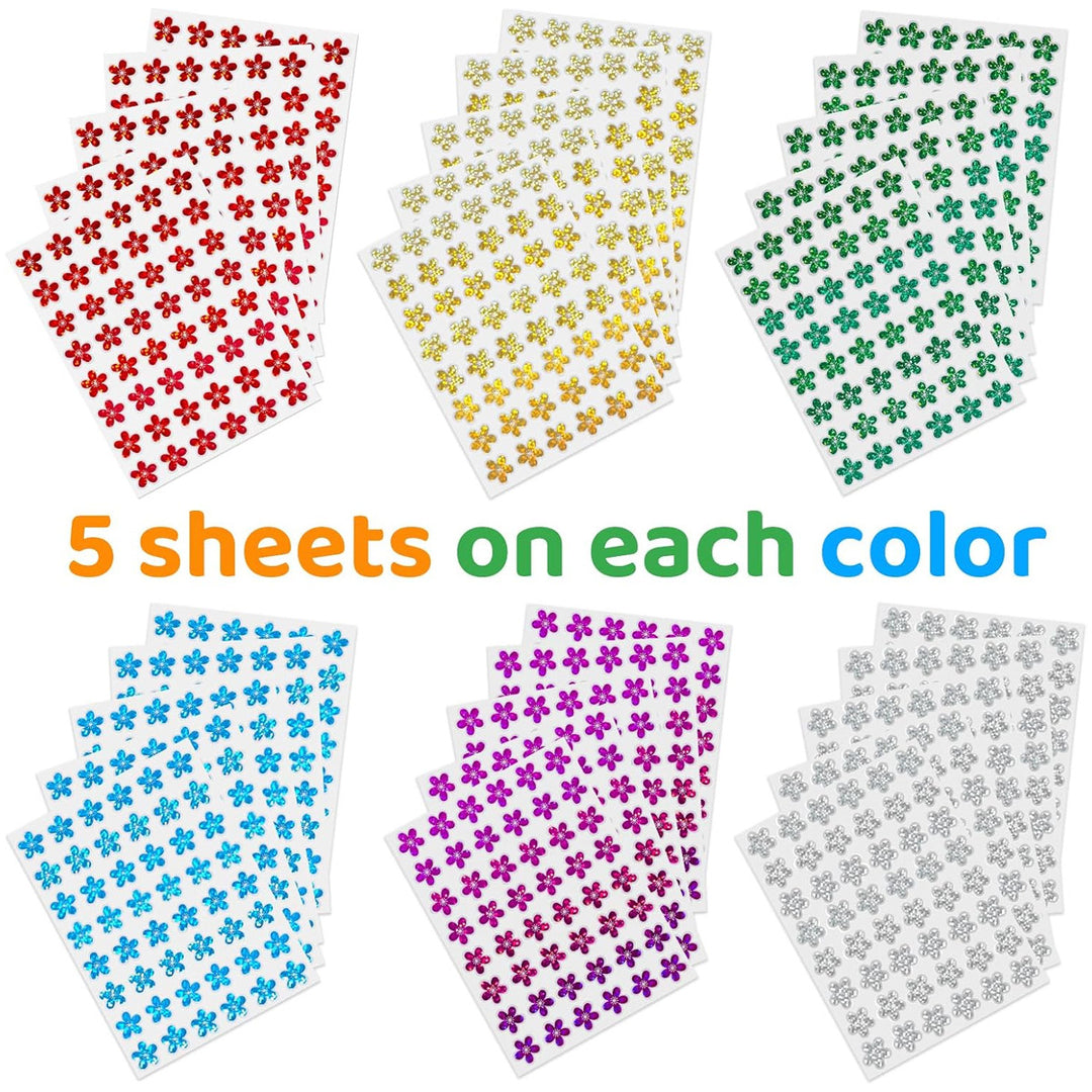 Decorative Floral Stickers Kalsten