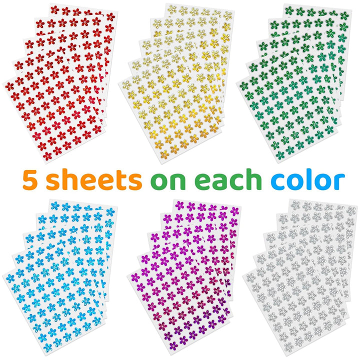 Decorative Floral Stickers Kalsten